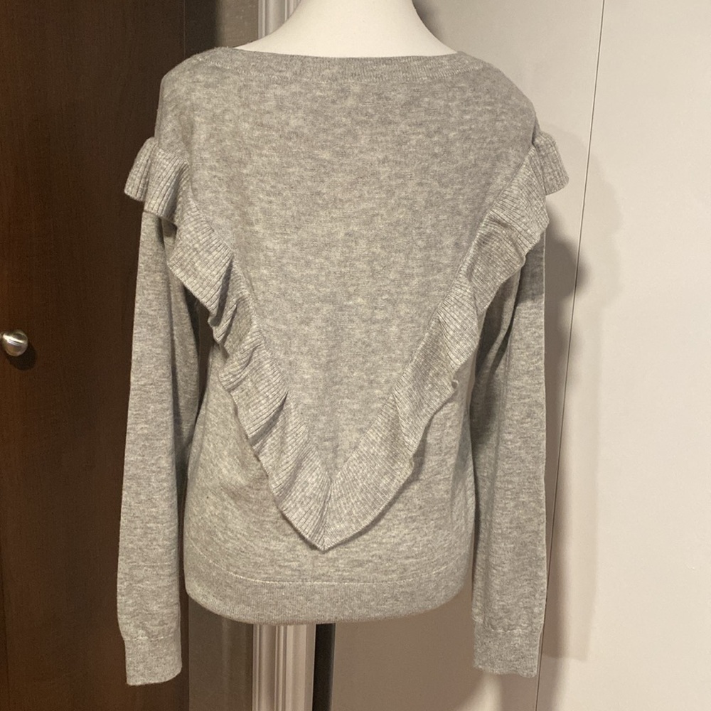 NEW - GAP Ruffle Sweater - Picture 3 of 6